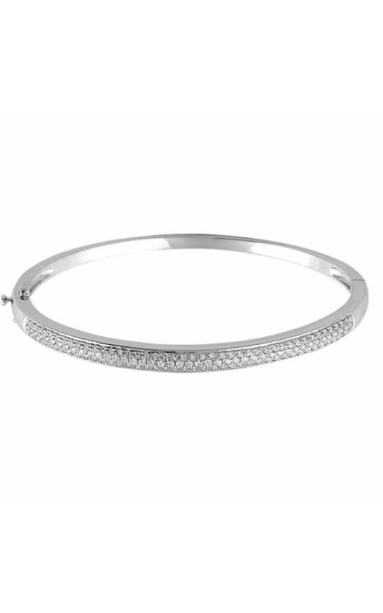 1 Carat Diamond Pave Bangle