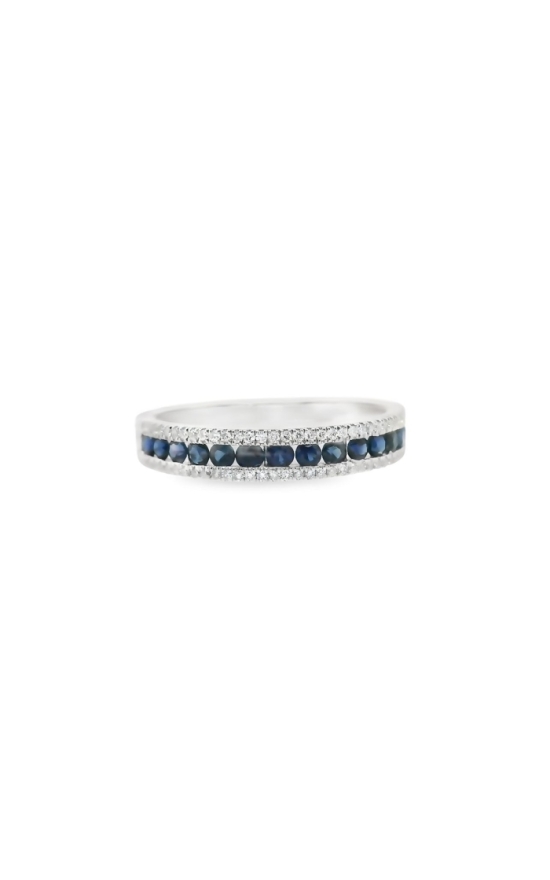 Sapphire and Diamond Band