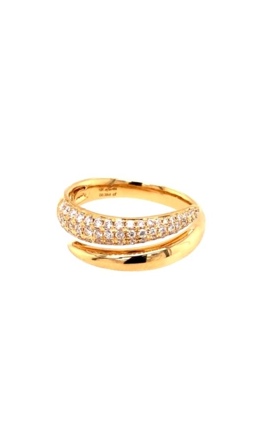 Diamond Pave Bypass Ring